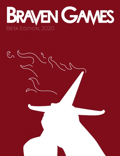 The Red Book, an red book cover showing a silhouette of a sword on fire.